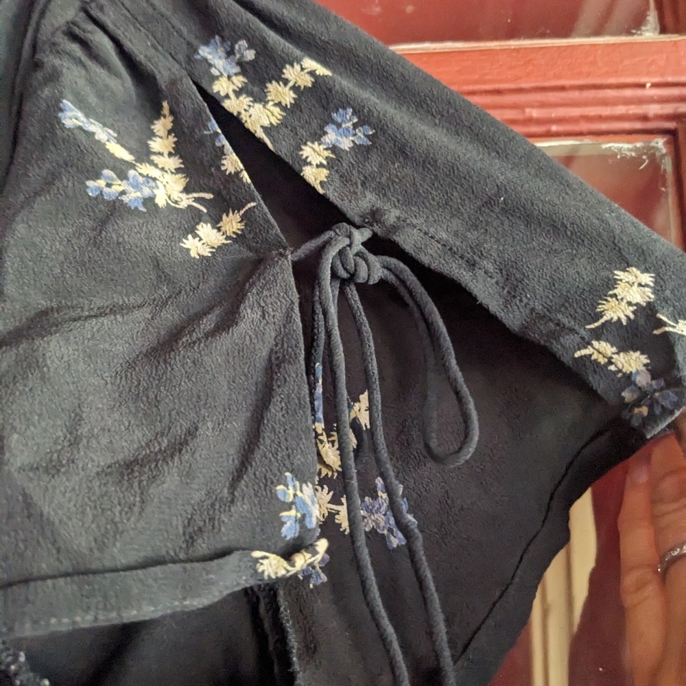 (Host Pick)Madewell Silk Poppy dress in Wild Botanic print - Picture 12 of 15